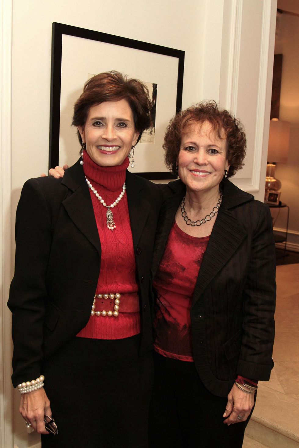 Norma Sampson, left, and Regina Rogers at the 9th Annual Santa's Elves Event December 2014