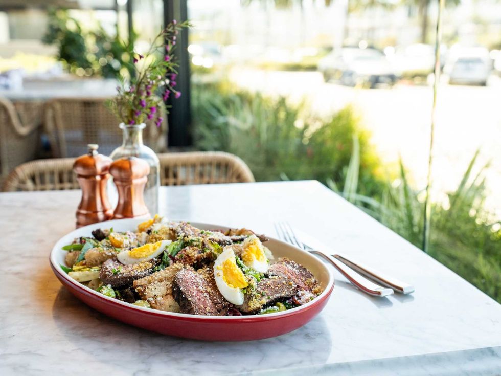 North Italia grilled steak panzanella