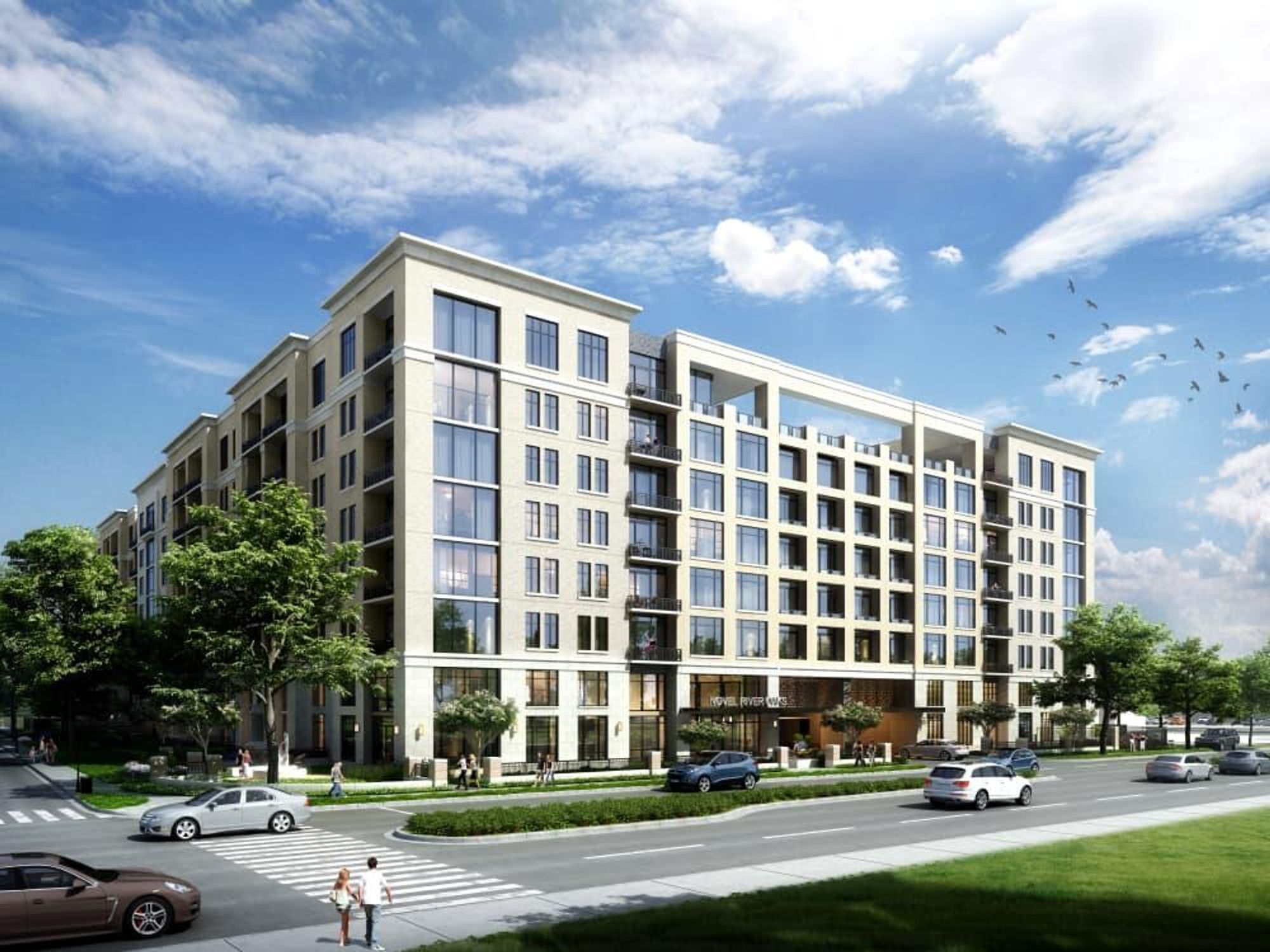 Novel River Oaks mixed-use development apartments