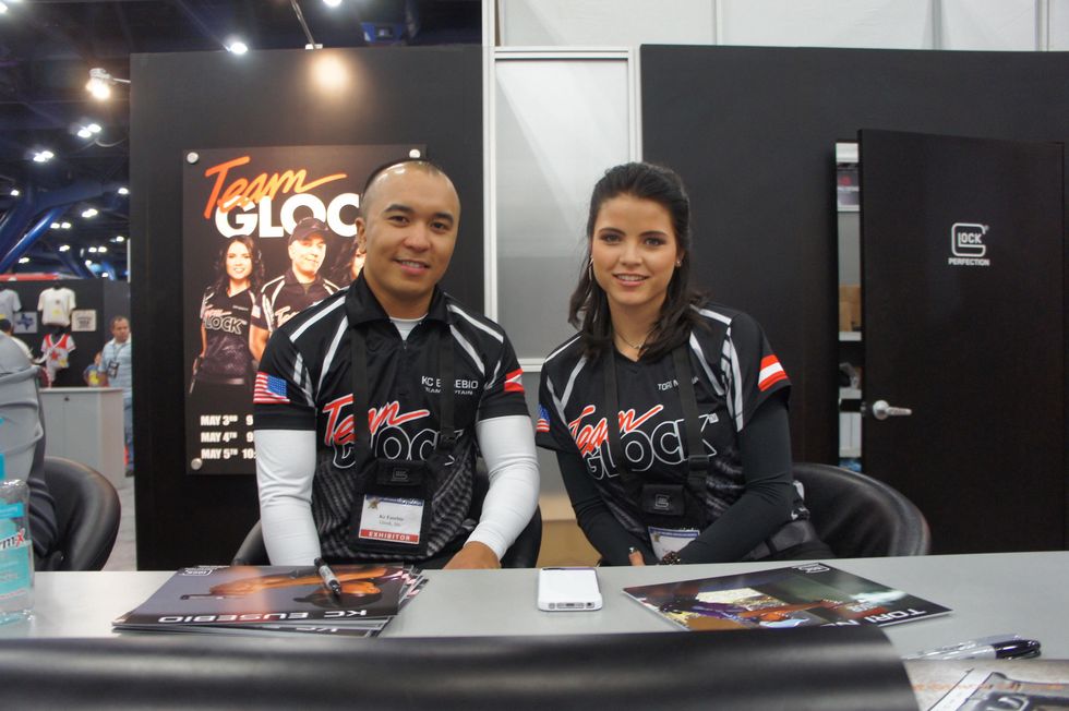 Nra national convention Annual Meeting 2013 Tori Nonaka KC Eusebio