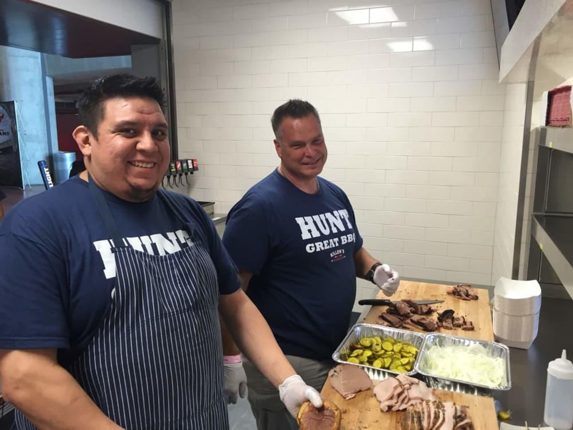 NRG Stadium Killen's Barbecue Ronnie Killen Teddy Lopez
