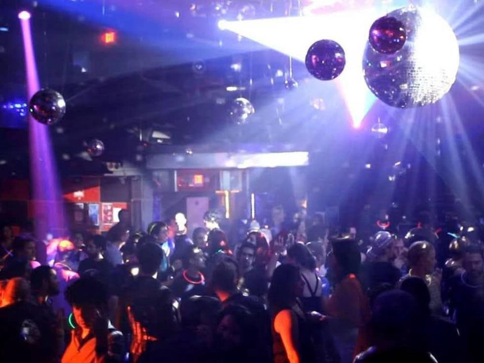 Numbers interior lights disco ball