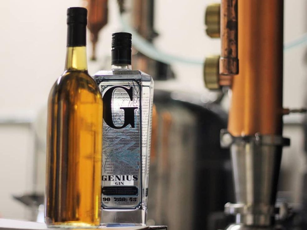 Oaked Genius Gin 2015