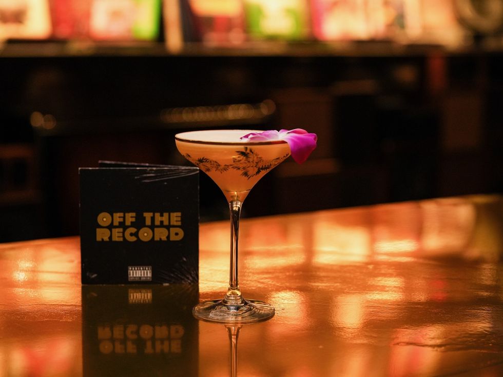 Off the Record bar cocktail