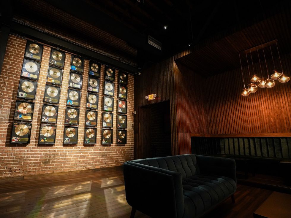 Off the Record bar interior