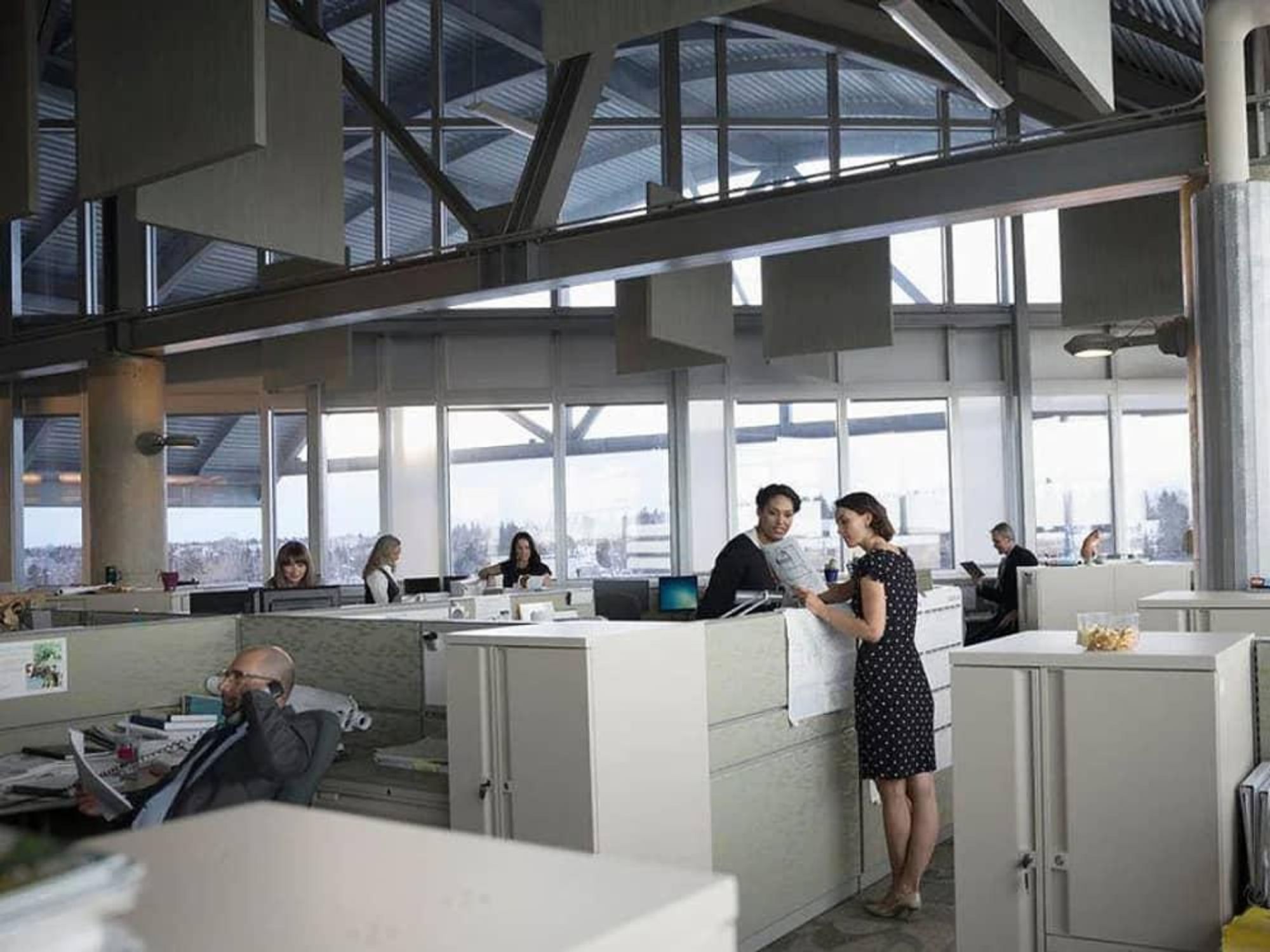 office workers staff