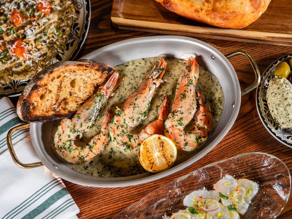 Okto restaurant dishes