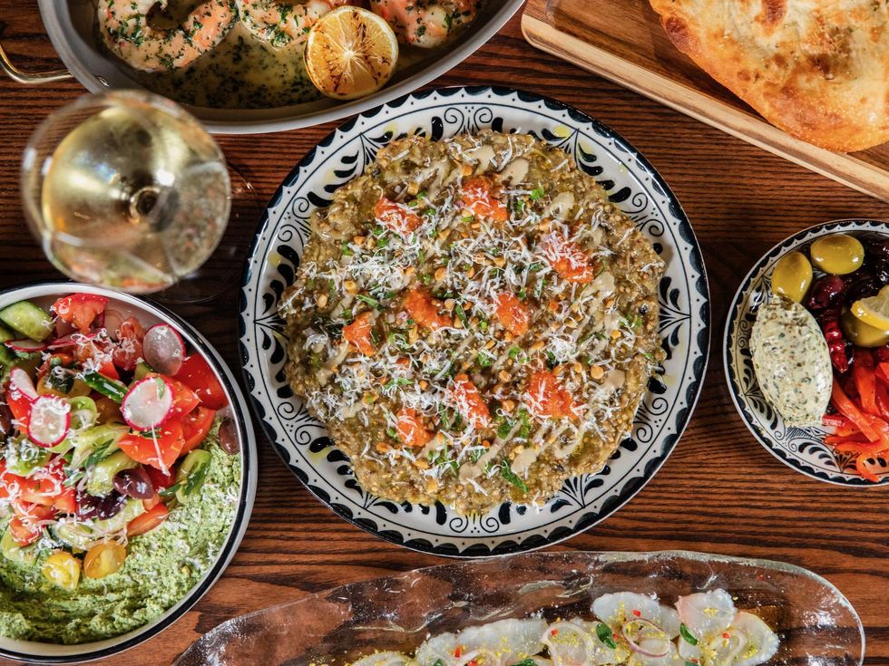 Okto restaurant dishes