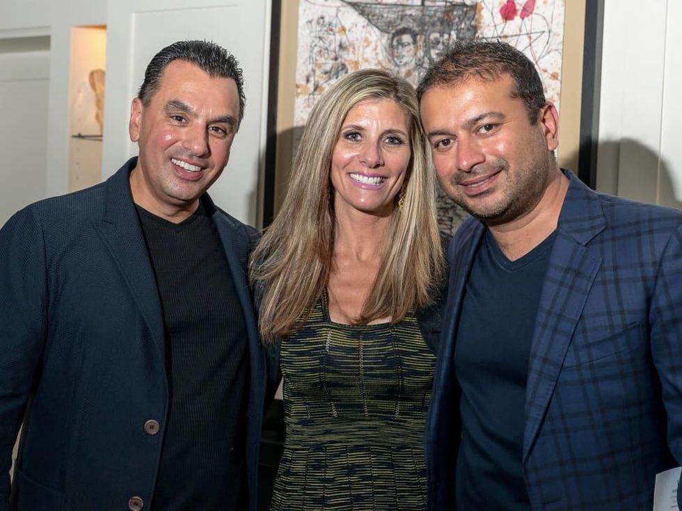 Olympic Basketball party 7/16, Hublot watch, Dr. Devinder Bhatia, Gina Bhatia, Kamel Hotachandi