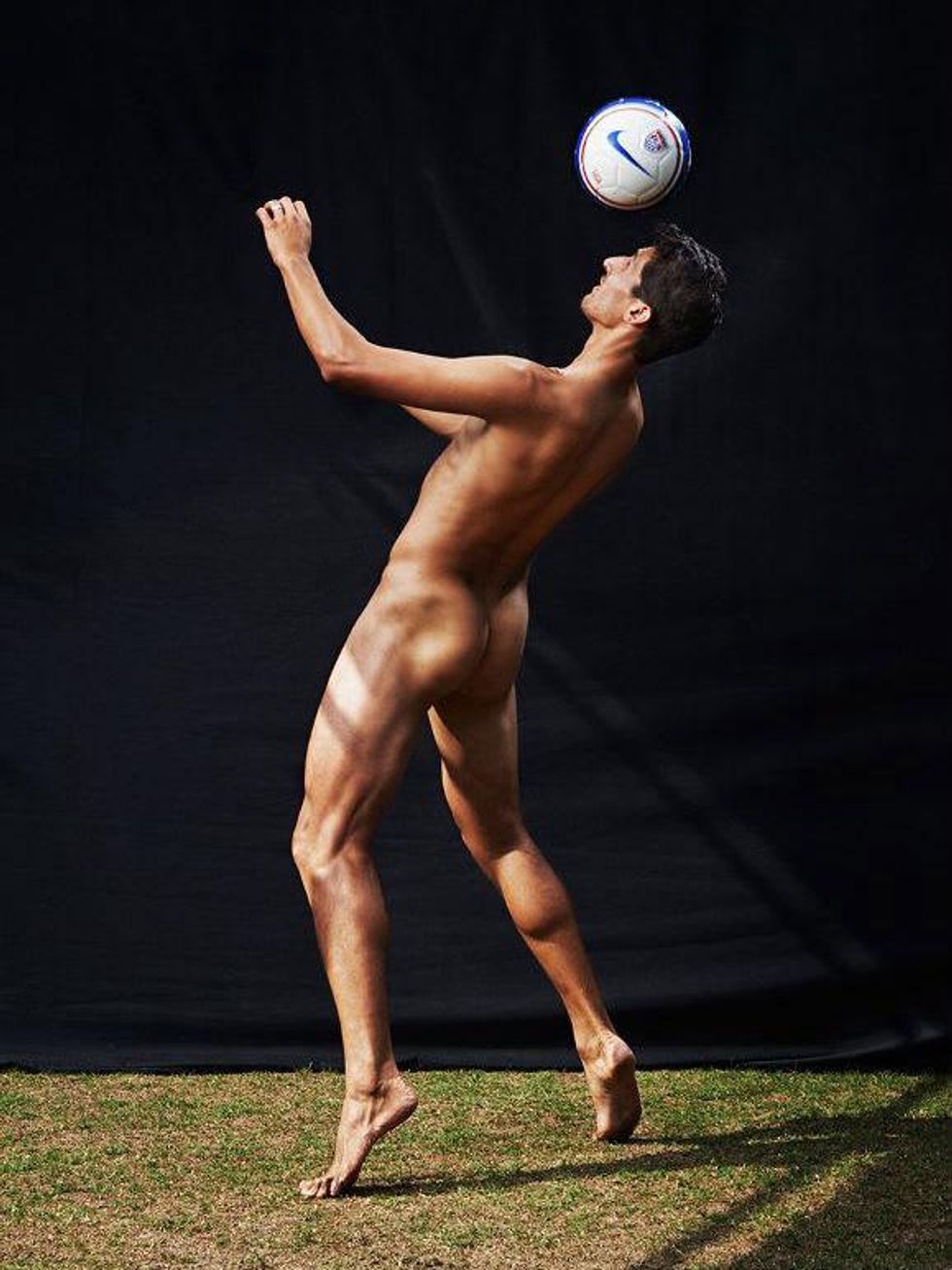 Omar Gonzalez in ESPN the Magazine's Body Issue