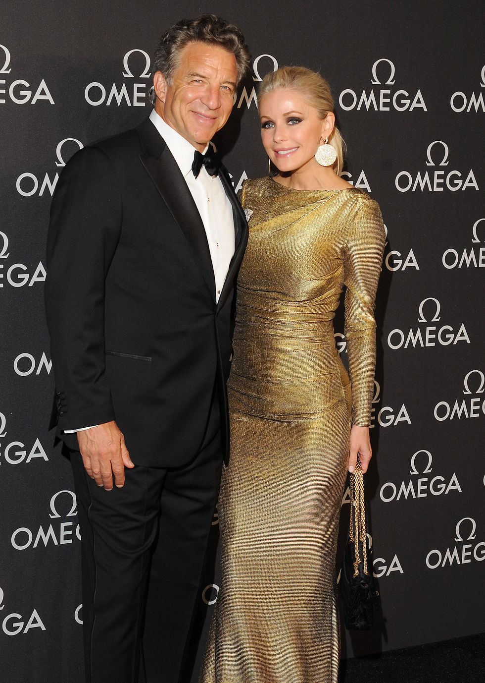 Omega Celebrates the 45th Anniversary of Apollo 13 Mission, May 2015, Steven Wyatt and Joyce Echols