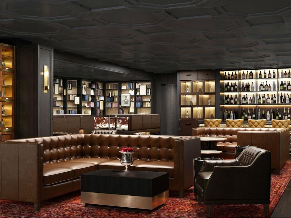 Omni Houston new Whiskey Room