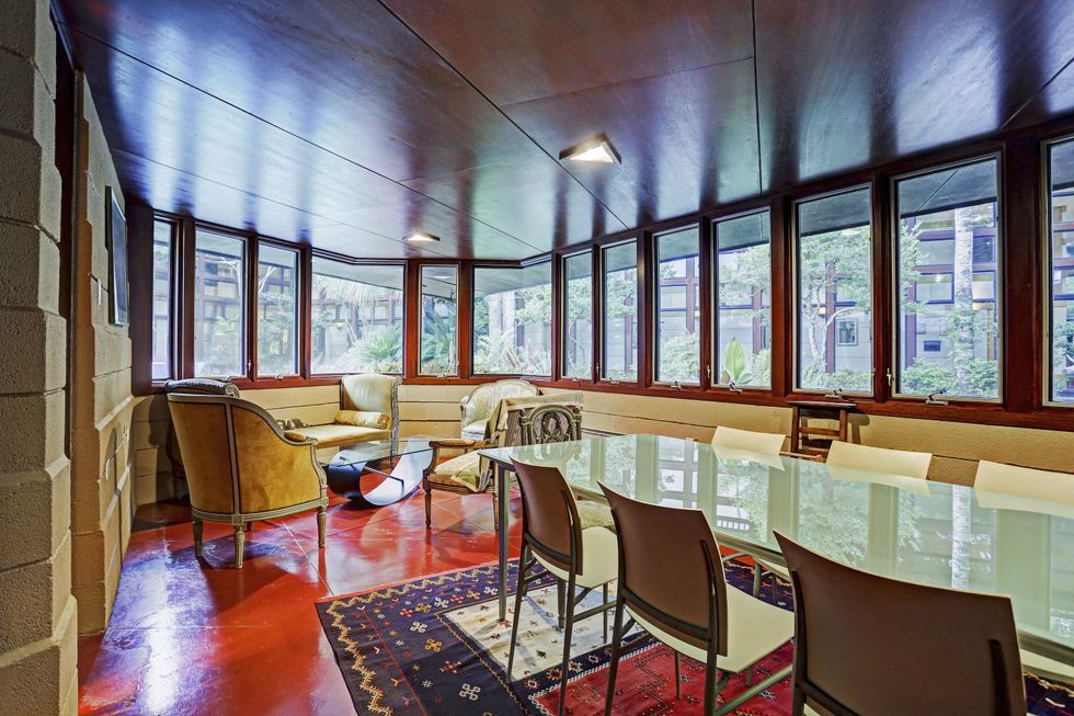 On the Market 12020 Tall Oaks St. Frank Lloyd Wright house July 2014 office