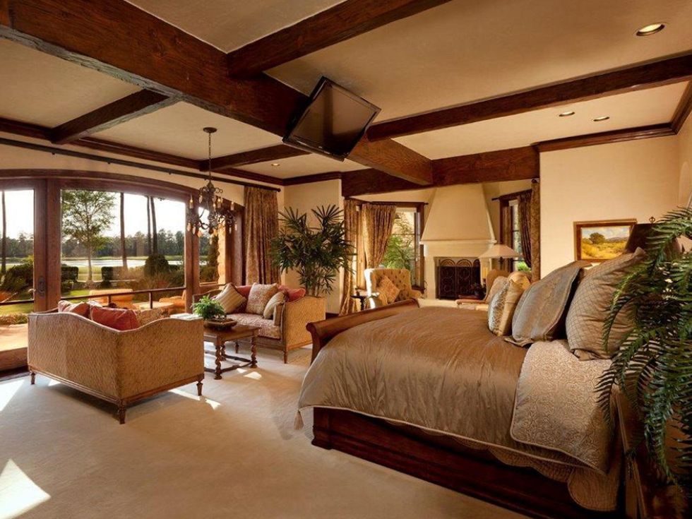 On the Market 15 Grand Regency Circle Enron mansion The Woodlands January 2015 master bedroom