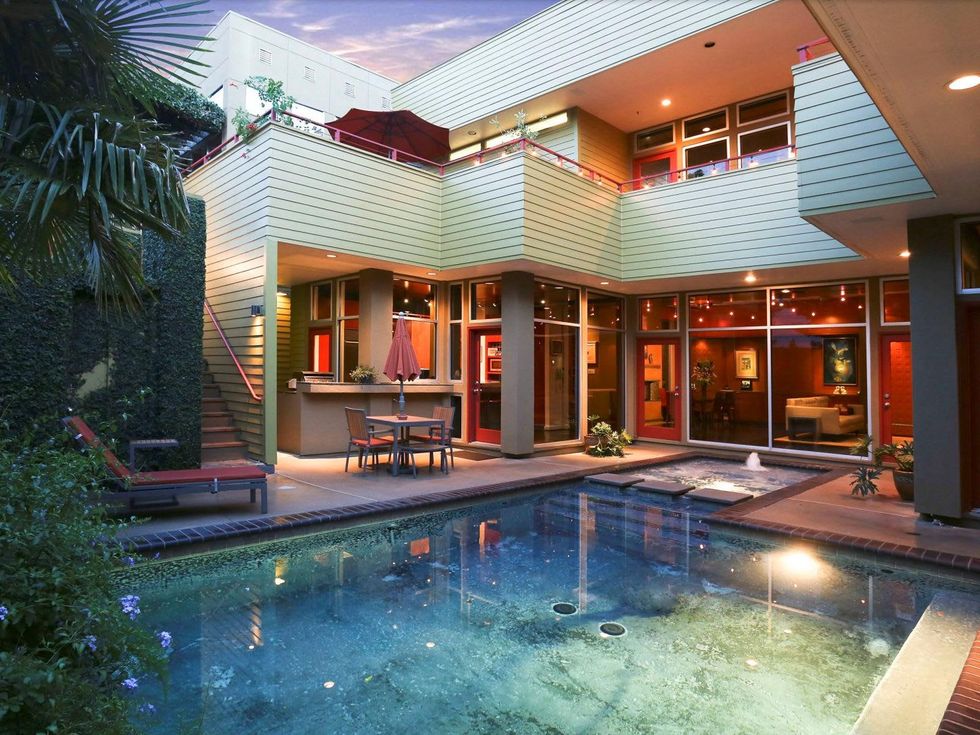 On the Market 2603 Hopkins St. September 2014 swimming pool at pool level