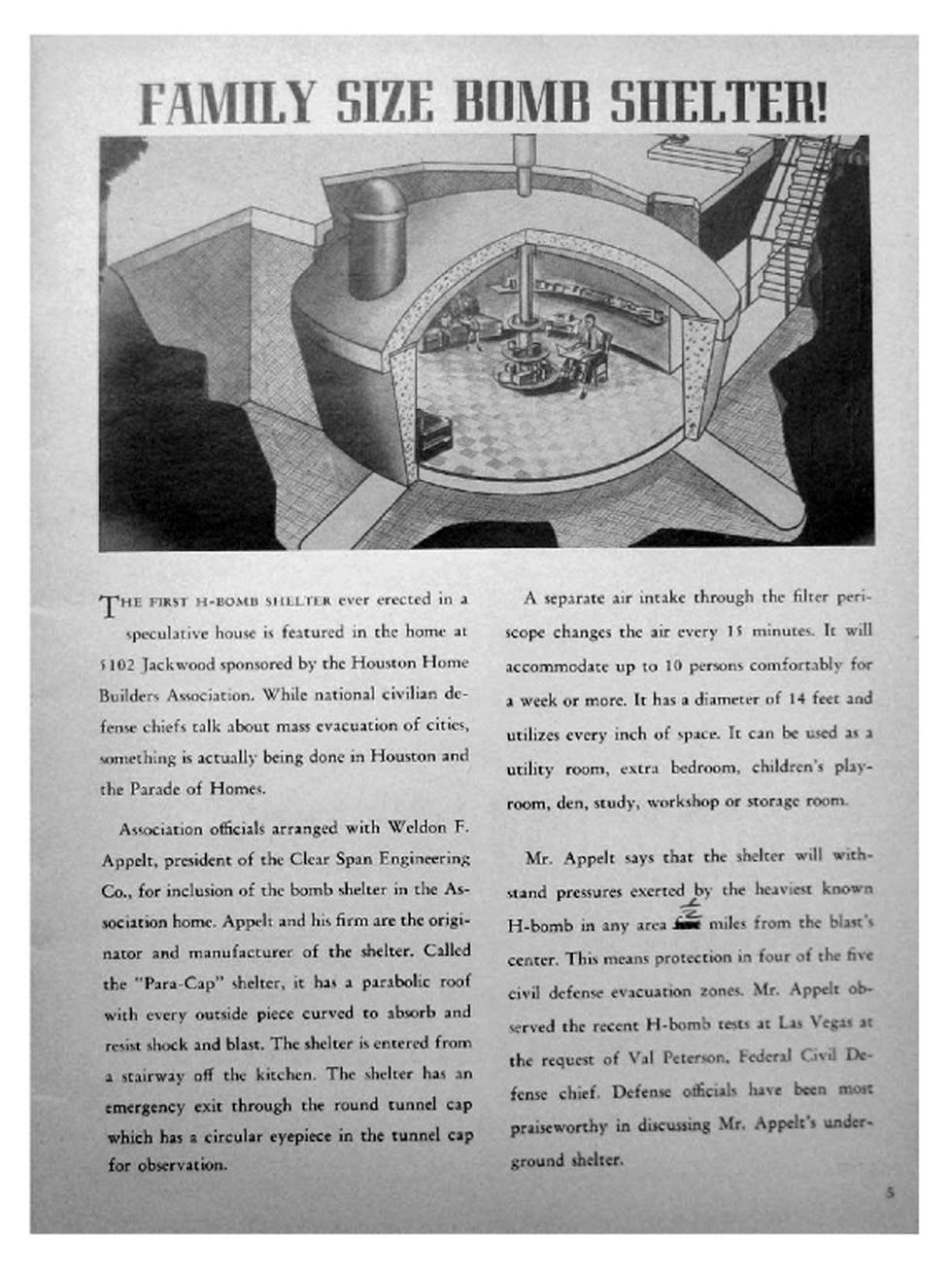 On the Market 5102 Jackwood St. bomb shelter ad