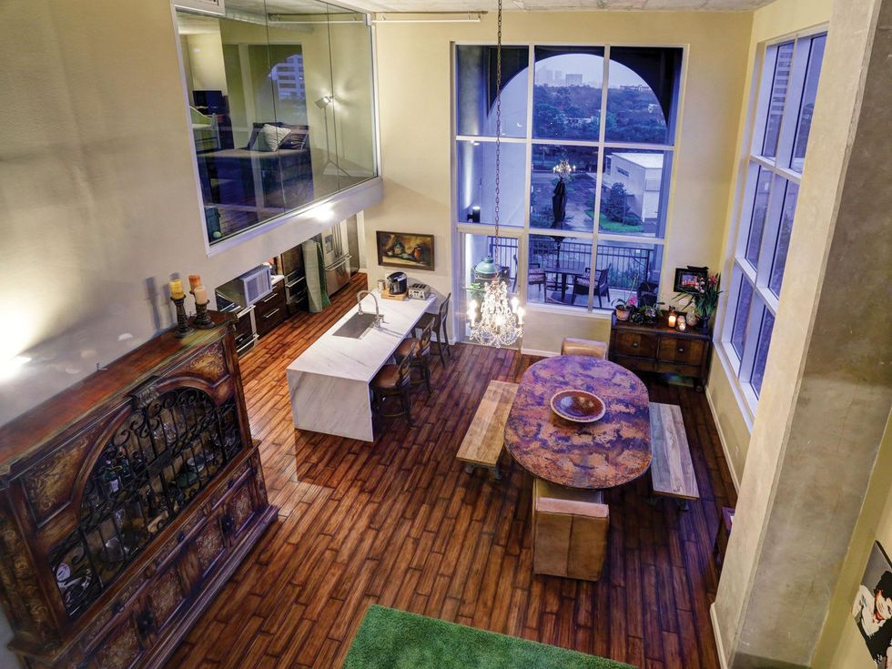 On the Market 6007 Memorial Drive Unit 501 February 2015 view from master bedroom