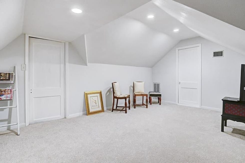 On the Market, 6635 Lindy, April 2016, attic