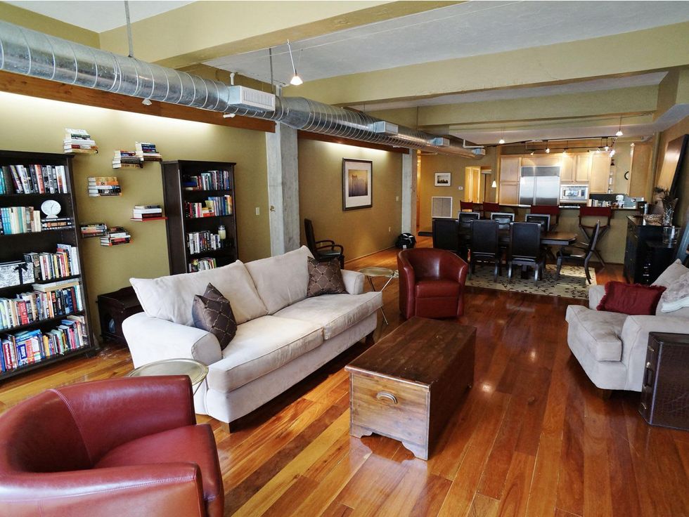 On the Market No. 902 Capitol Lofts July 2014 living room