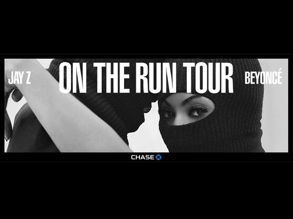 On the Run Tour Flyer