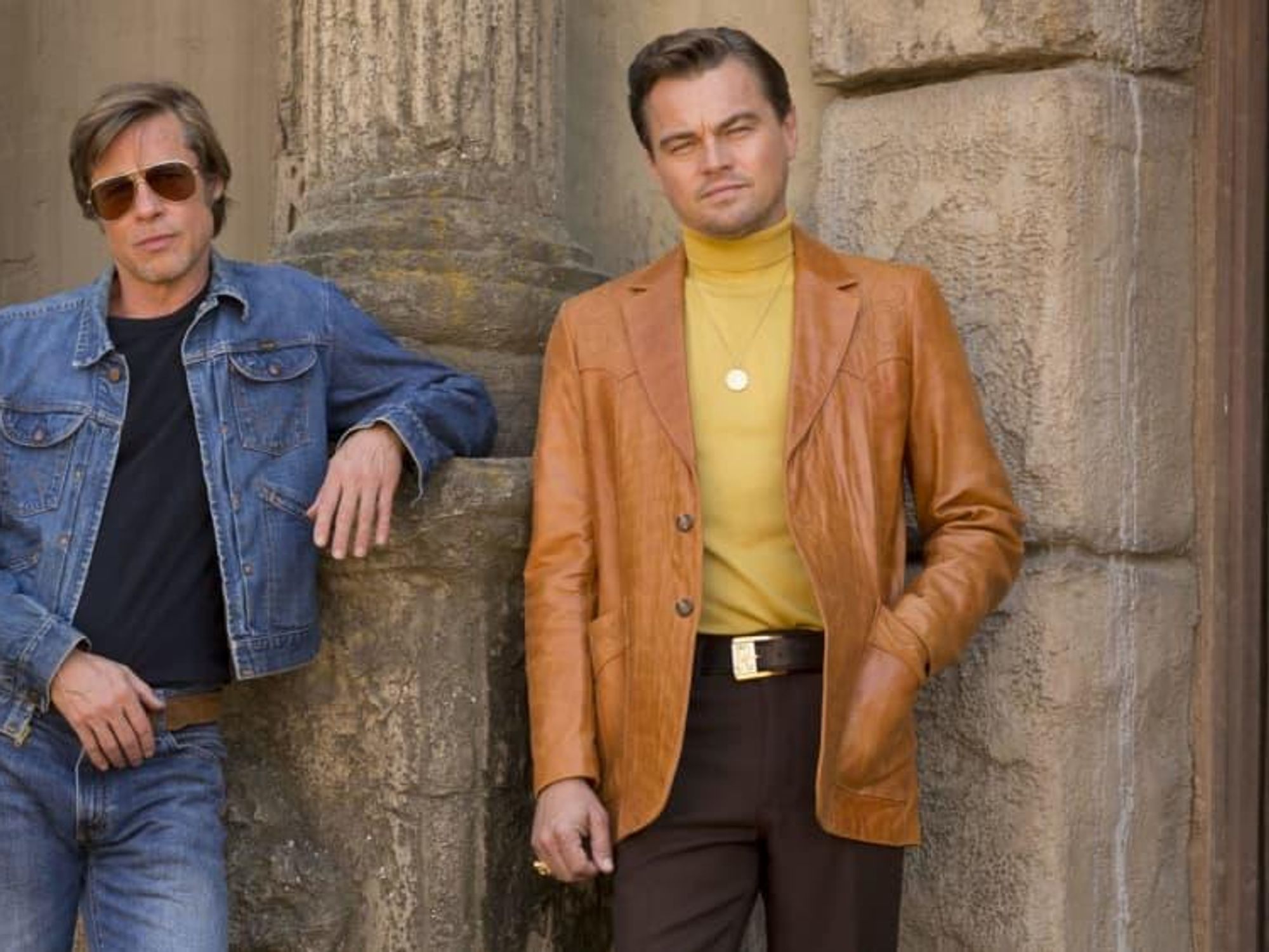 Once Upon a Time in Hollywood Brad Pitt Leonardo di Caprio