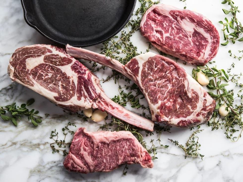 One Fifth Chris Shepherd raw steaks