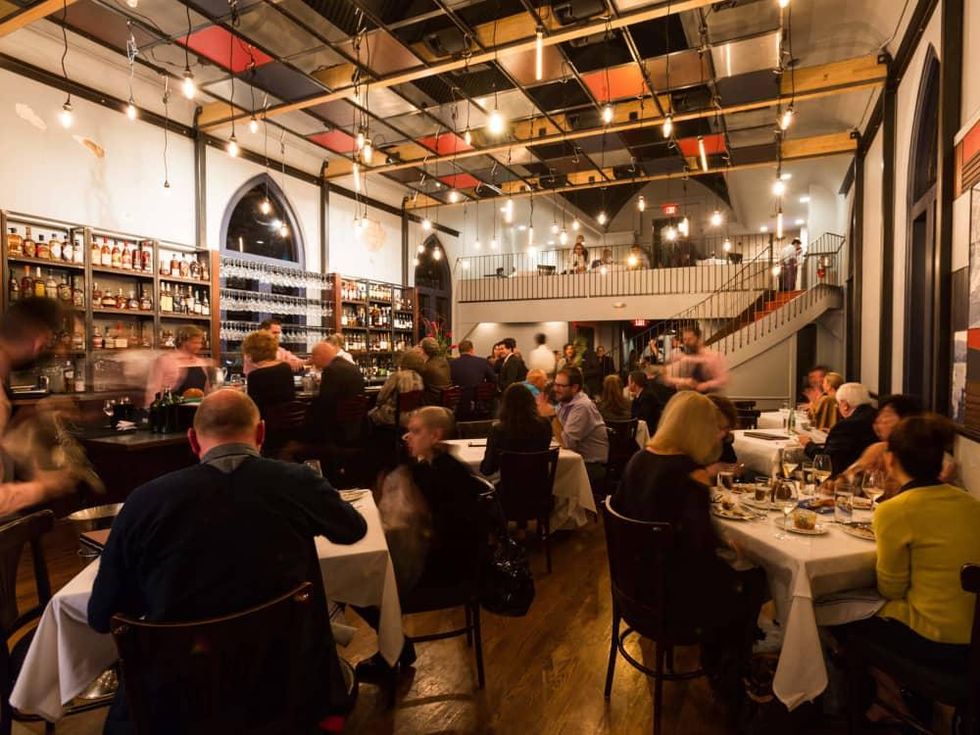 One Fifth dining room