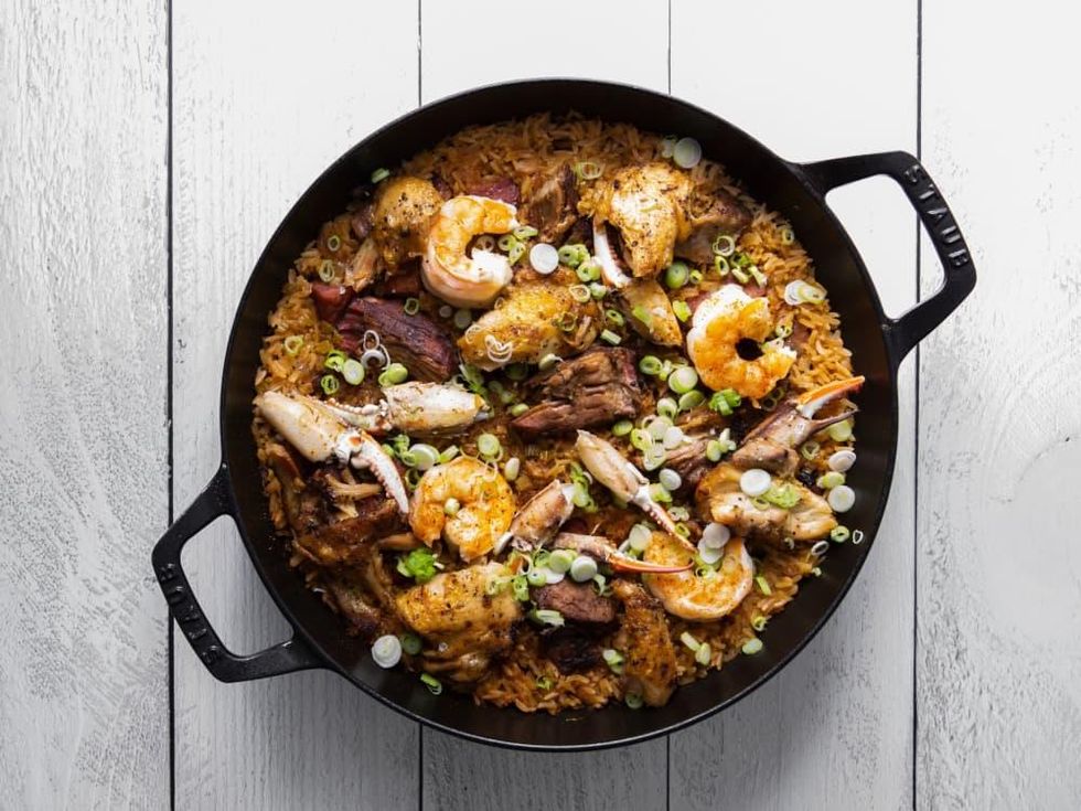 One Fifth Gulf Coast pork, chicken and shrimp jambalaya