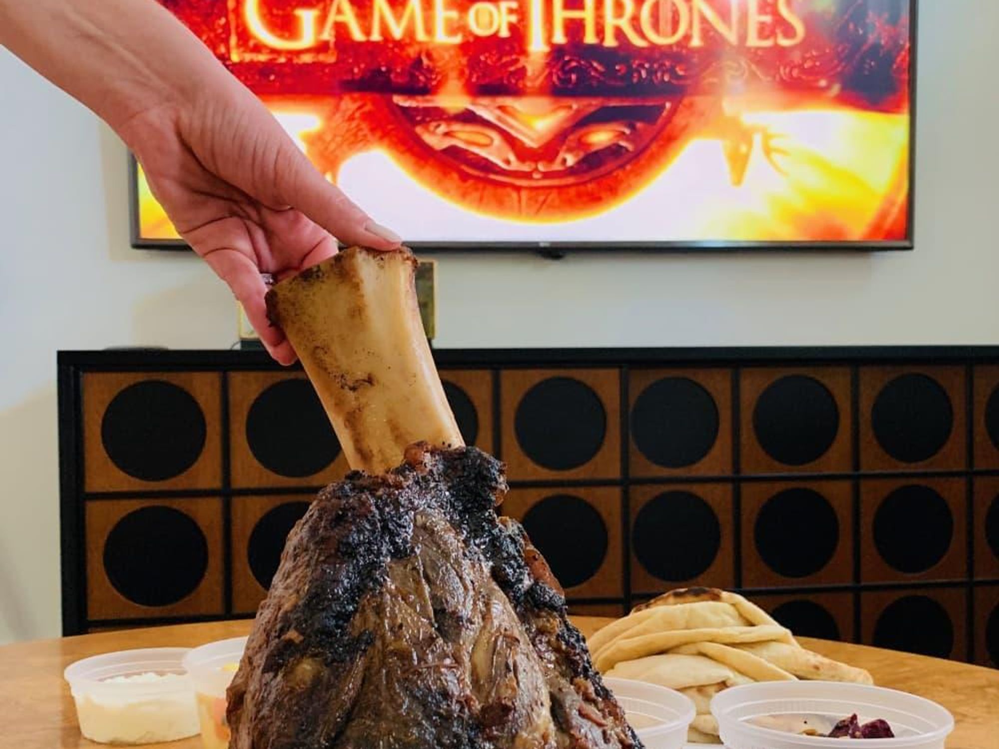 One Fifth Mediterranean Game of Thrones lamb shank