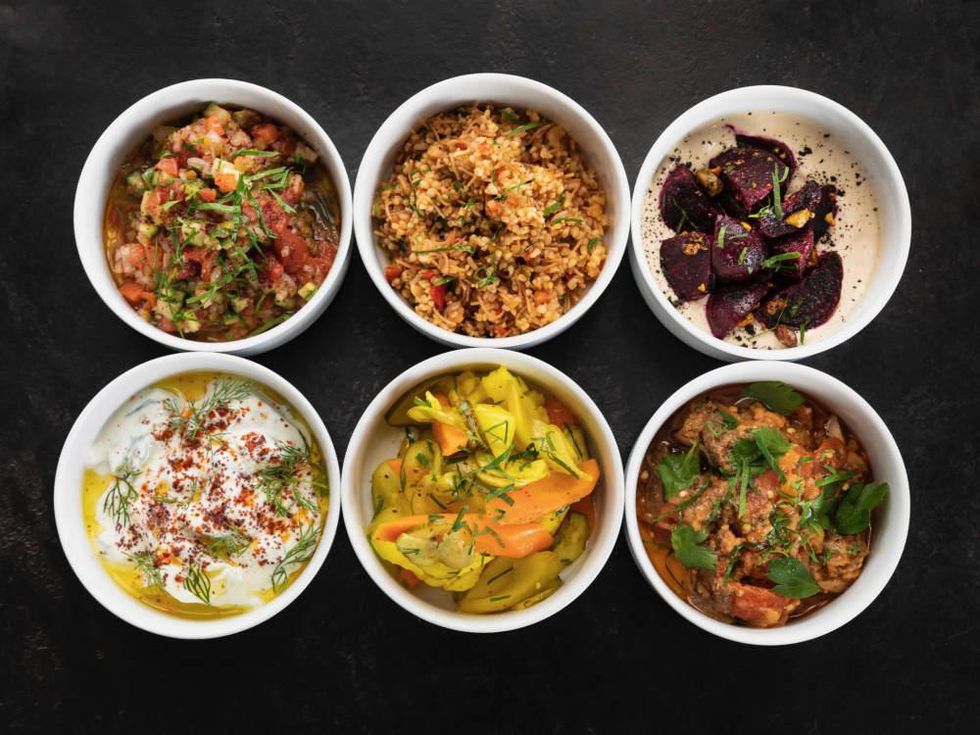 One Fifth Mediterranean salads