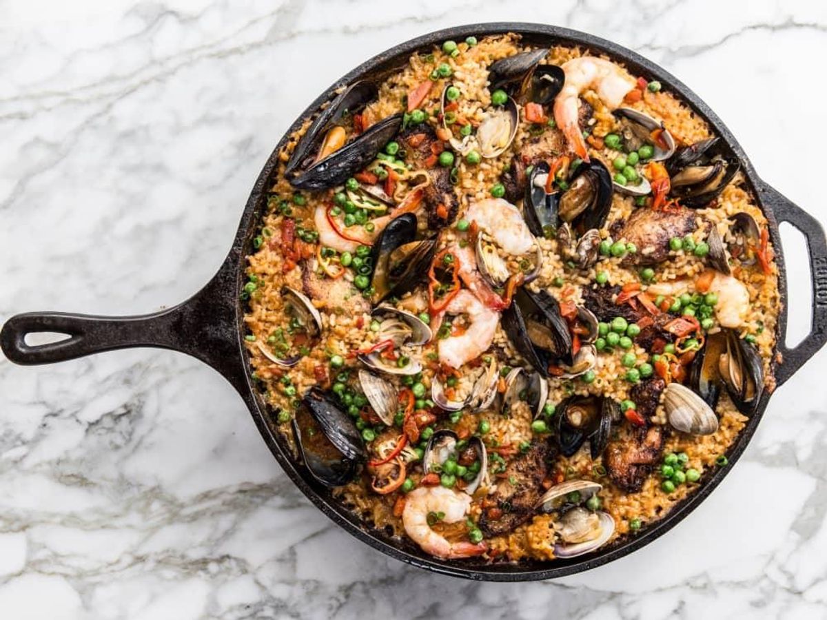 Cast iron paella will be on the menu at One Fifth/Romance Languages
