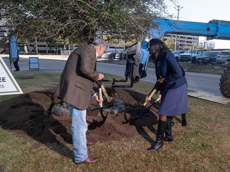 One millionth tree planting in Houston Trees For Houston