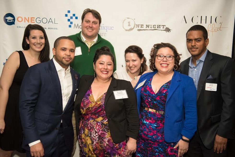 One night for Onegoal fundraiser hosts