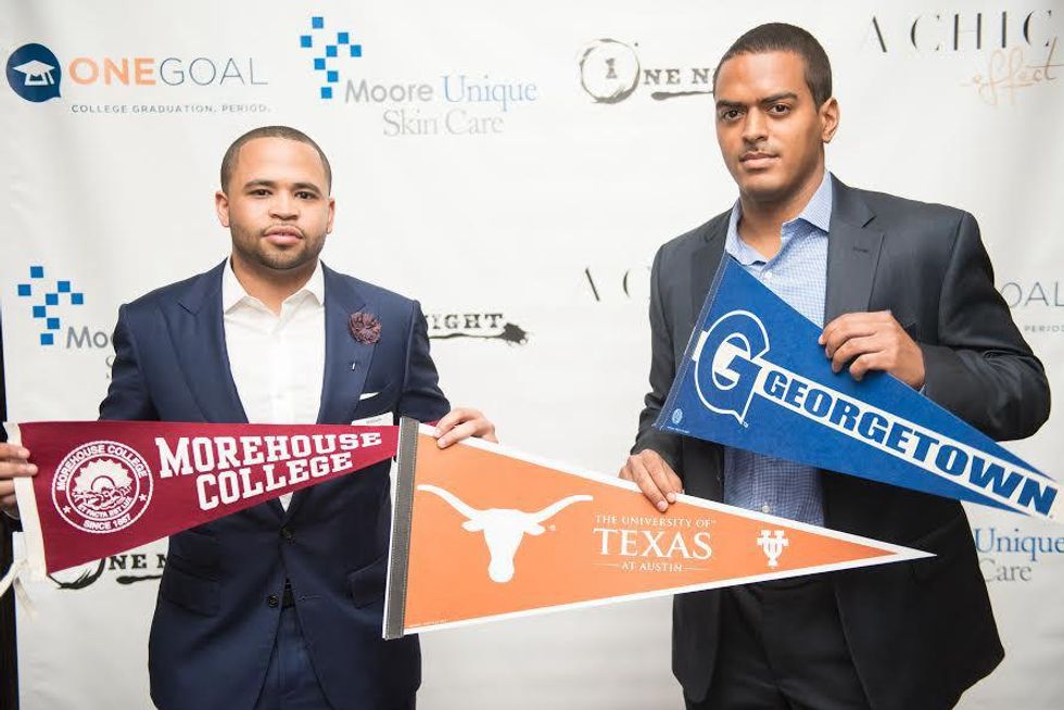 One night for Onegoal party hosts