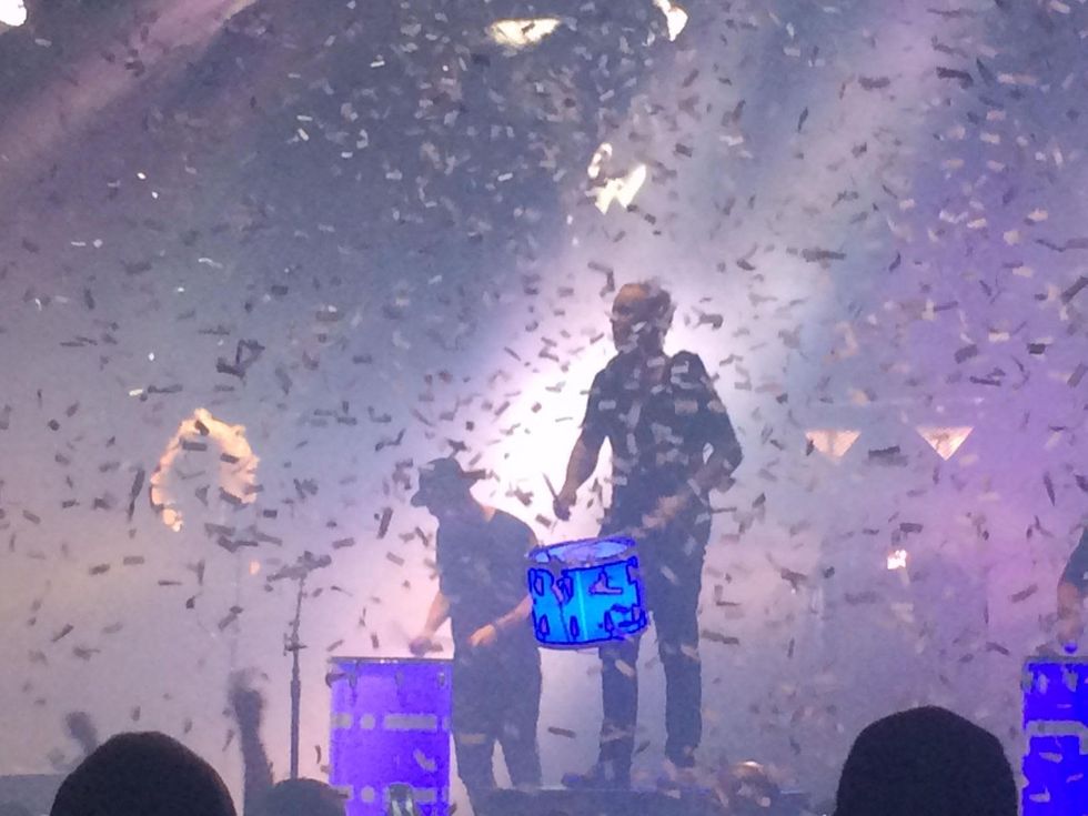 OneRepublic concert at Cynthia Woods Mitchell Pavilion