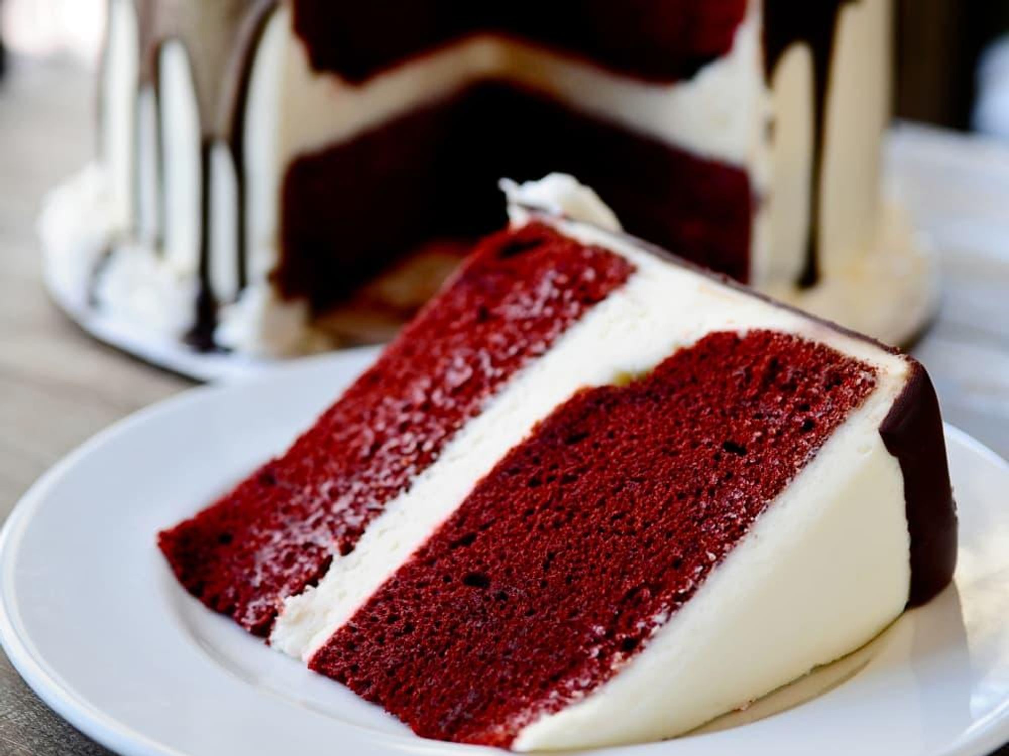 Ooh La La, red velvet cake