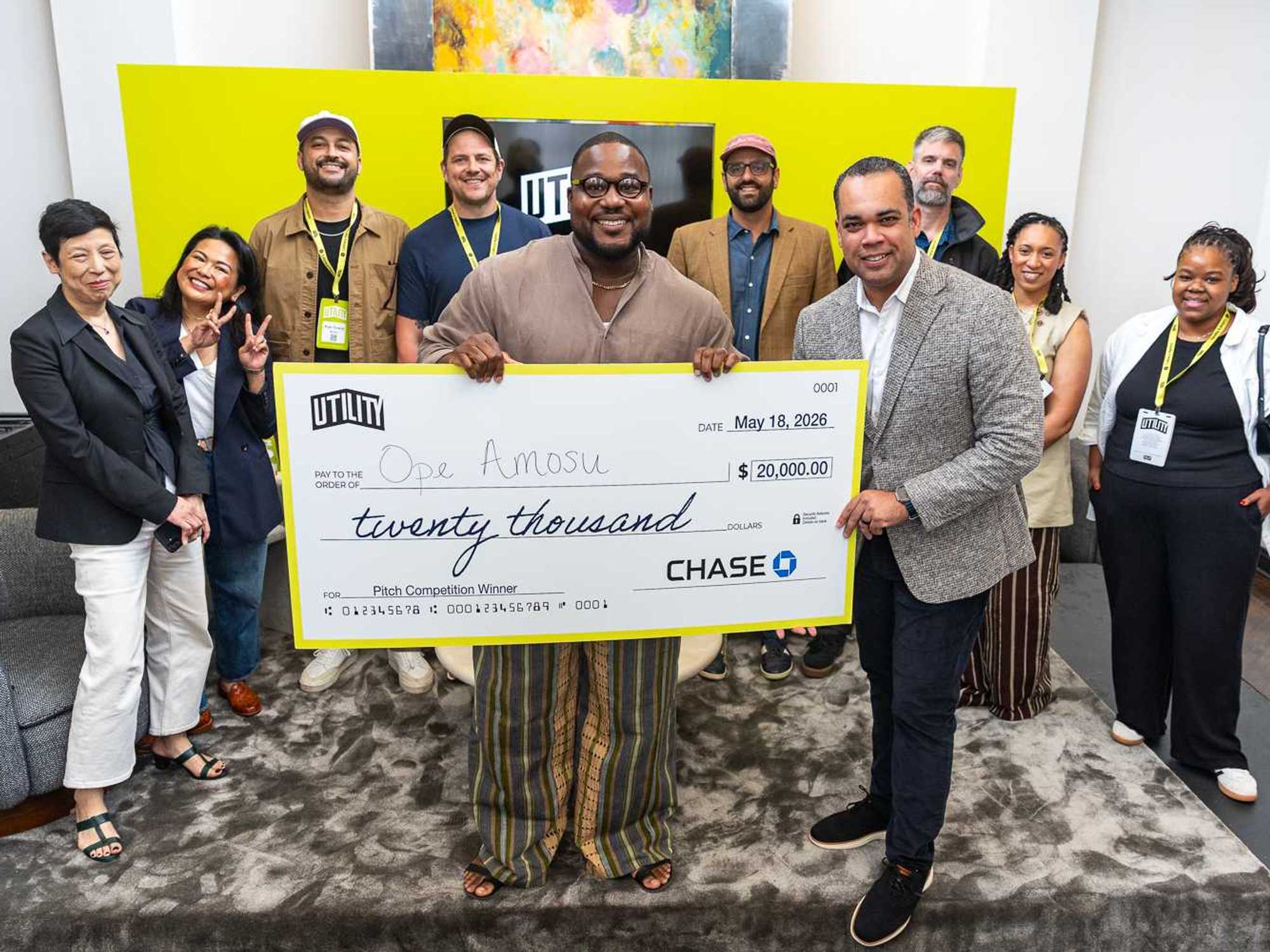 Ope Amosu Chopnblok Utility prize