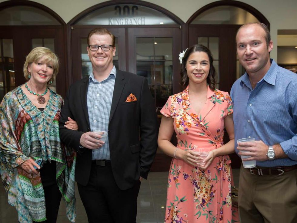 Opera in the Heights Deborah Haynie, Jeremiah Johnson, Donata Cucinotta and Kirby Janke