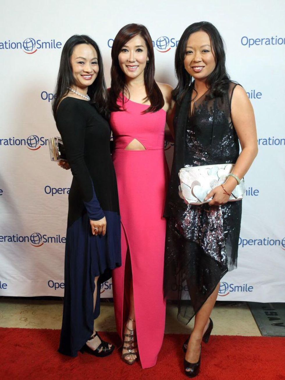 Operation Smile Gala 2015 Bridgette Lee, Mandy Kao and Miya Shay