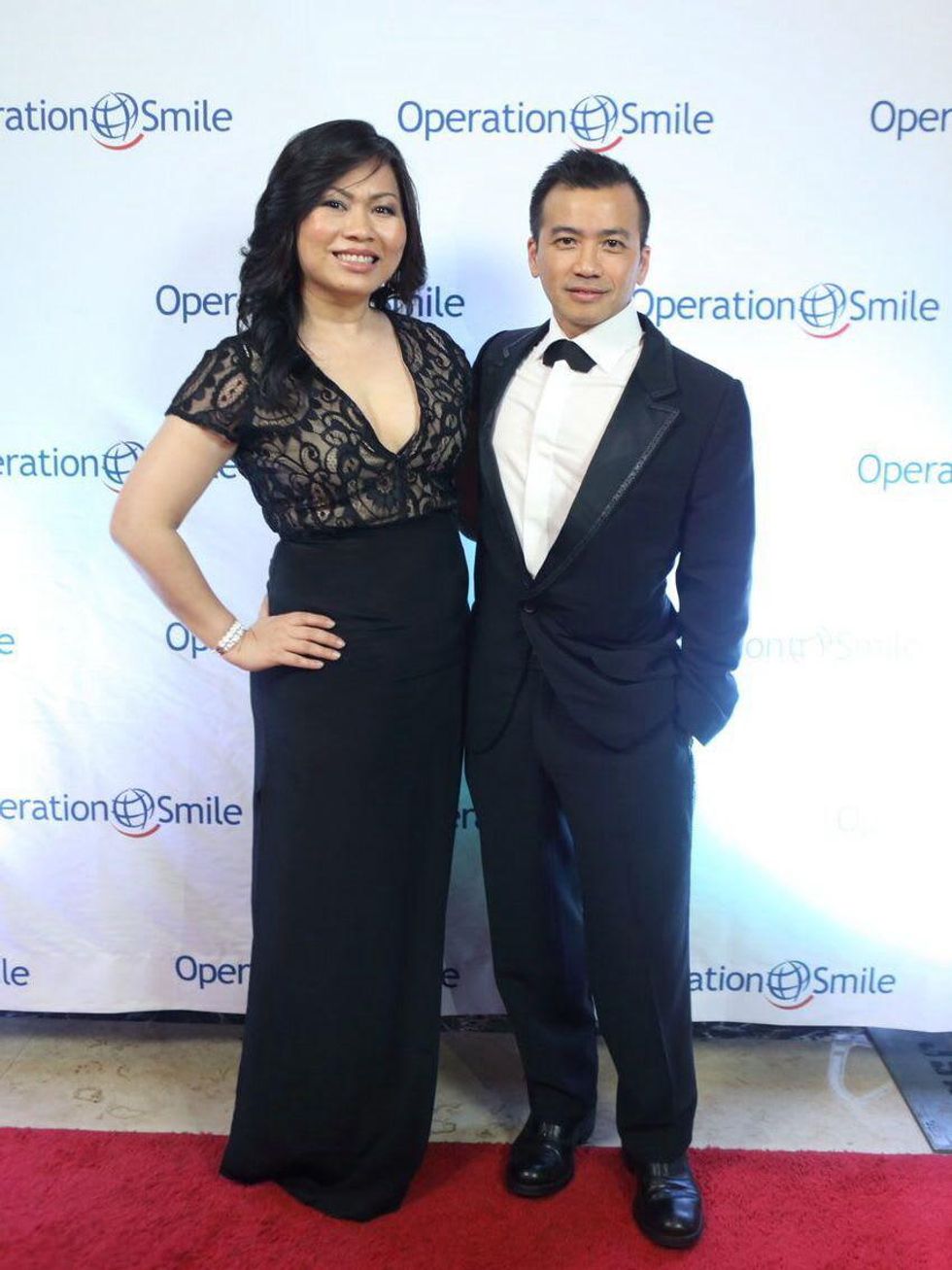 Operation Smile Gala 2015 Dane Hoang and Viet Hoang (co-chairs)