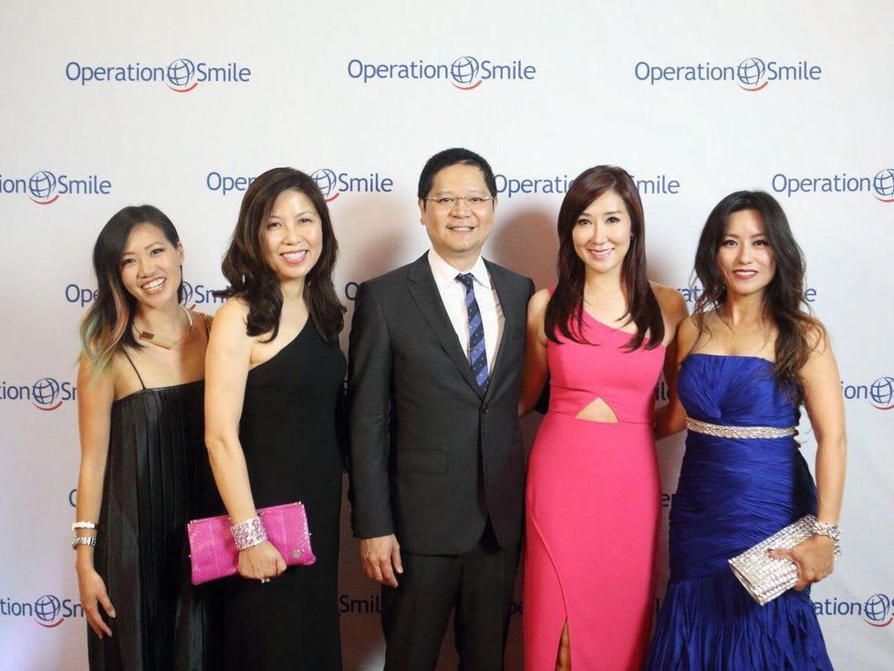 Operation Smile Gala 2015 Issa Chou, Diana Sun, William Kao, Mandy Kao, Gina Li
