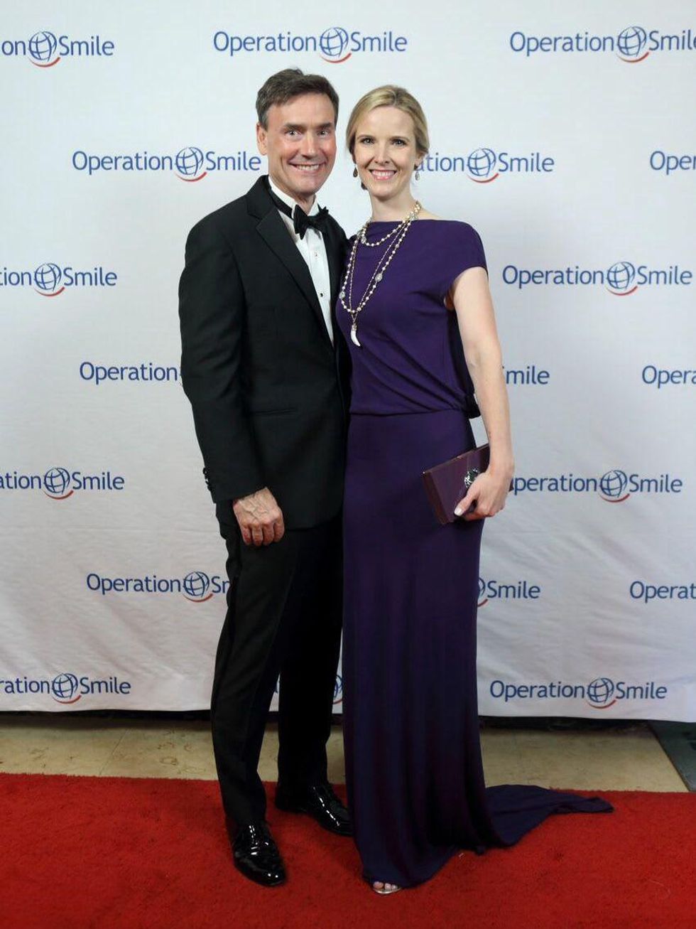 Operation Smile Gala 2015 Steve and Kristen McDaniel