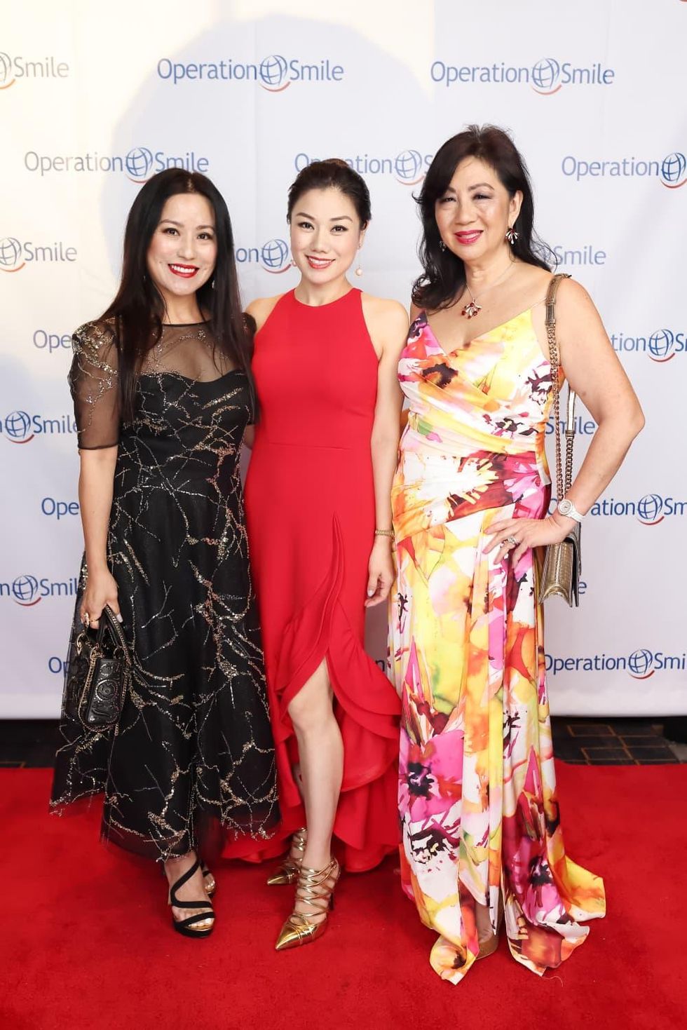 Operation Smile Gala 2021 20 Gina Li Tiffany Le Dr. Alice Mao Brams