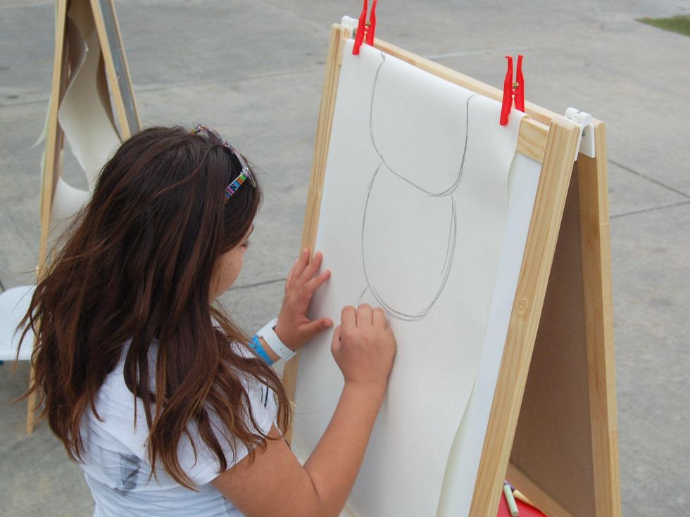 Orange Show Art Bus, April 2013