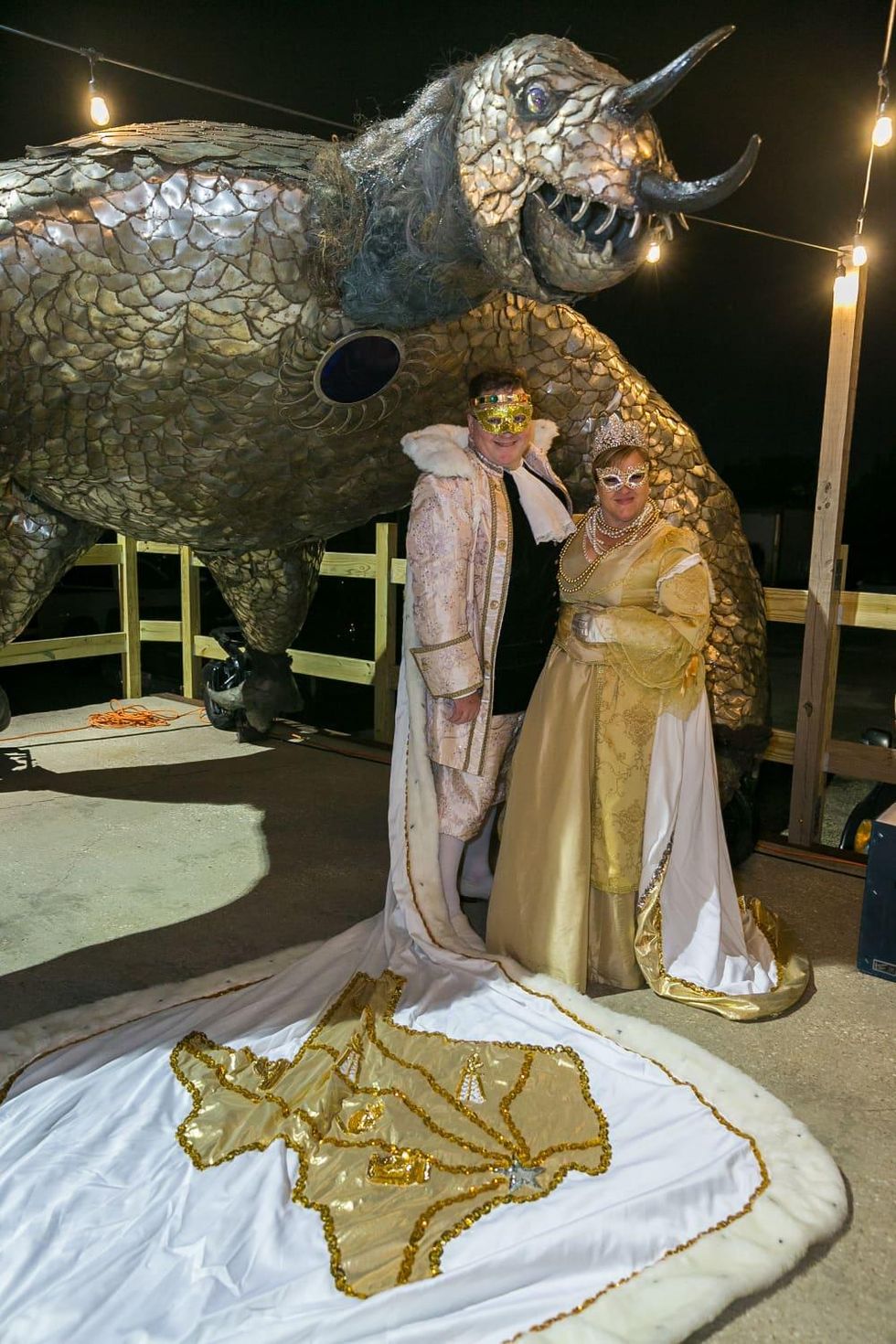 Orange Show Gala 2019 Charles and Chandel Hancock