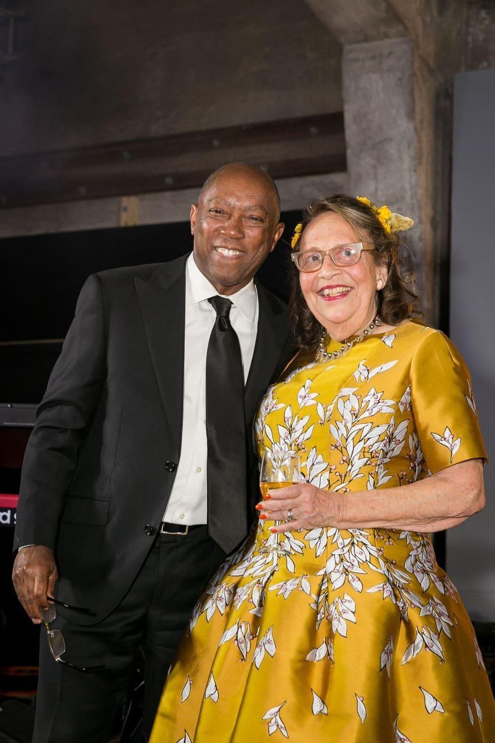 Orange Show Gala 2019 Mayor Sylvester Turner and Marilyn Oshman