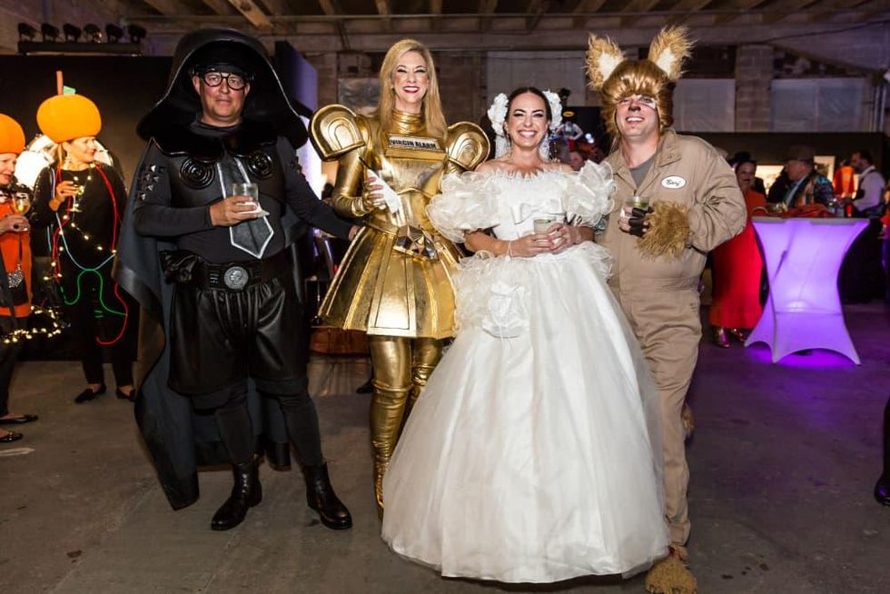 Houstonians go sexy, spacey, and silly in $800,000 Orange Show Gala ...