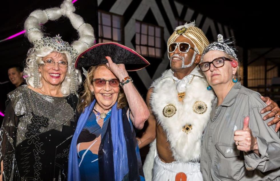 Orange Show Gala 2021 Dixie Friend Gay, Marilyn Oshman, Rickey Polidore Jr., Kelly Moran