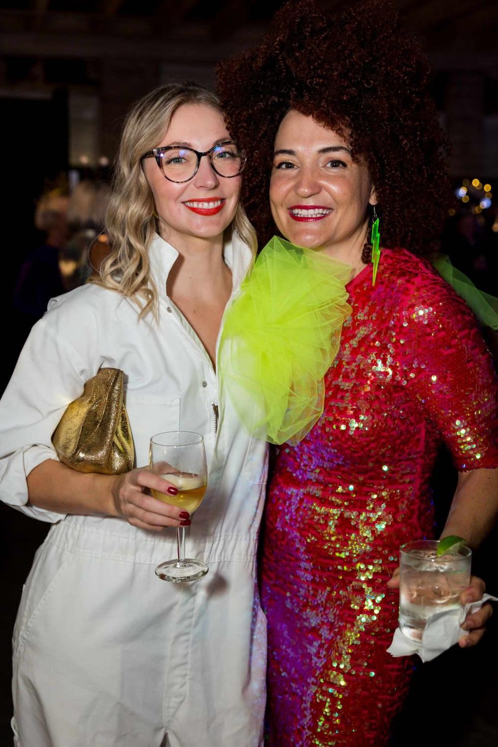 Houstonians go sexy, spacey, and silly in $800,000 Orange Show Gala ...