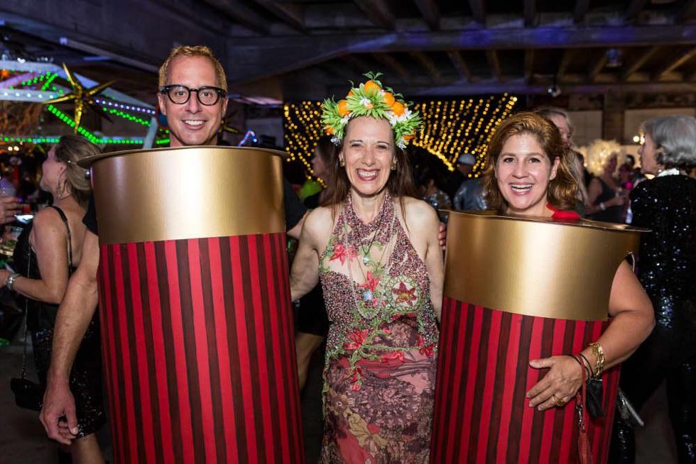 Orange Show Gala 2021 Mark Sullivan Catherine Anspon Libbie Masterson